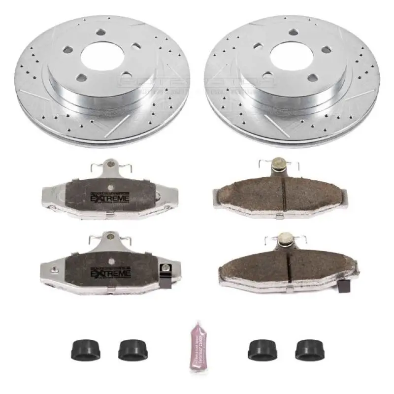 Powerstop 1993-1997 Chevrolet Camaro 4Th Gen Power Stop Rear Z26 Street Warrior Brake Kit 1