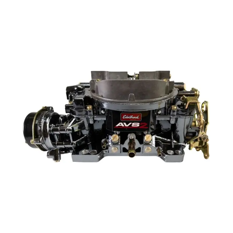 Edelbrock 1972-1981 Chevrolet Camaro 2Nd Gen Carburetor Avs2 Series 650 Cfm Electric Choke Black Plasma Finish 1
