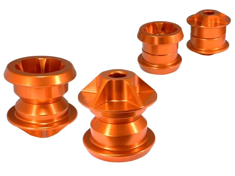 Afe 2010-2015 Chevrolet Camaro 5Th Gen Control Pfadt Series Subframe Mount Set; Orange 1