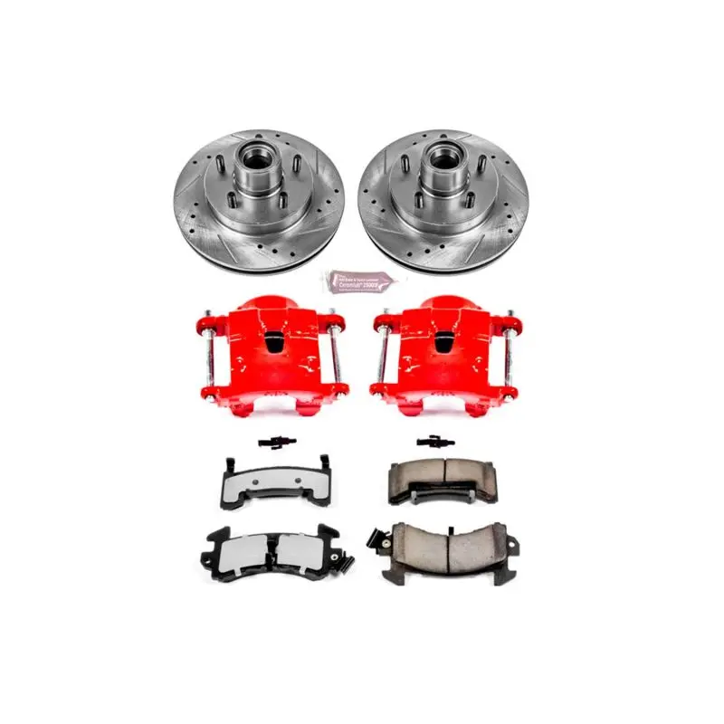 Powerstop 1982-1992 Chevrolet Camaro 3Rd Gen Power Stop Regal Front Z36 Truck & Tow Brake Kit W Calipers 1
