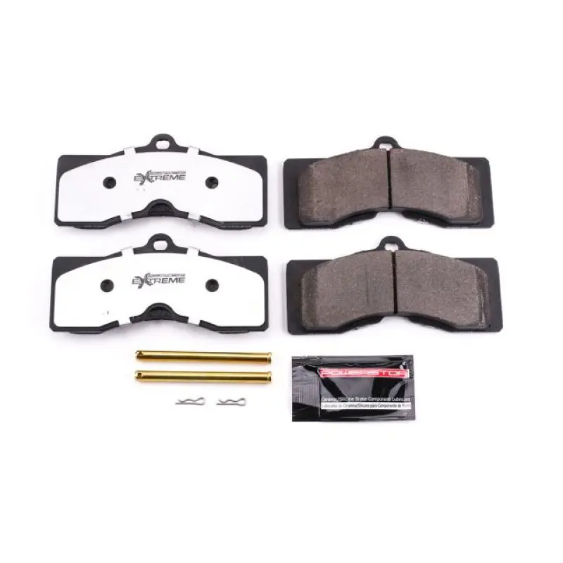 Powerstop 1969-1969 Chevrolet Camaro 1St Gen Power Stop Front Or Rear Z26 Extreme Street Brake Pads W Hardware 1