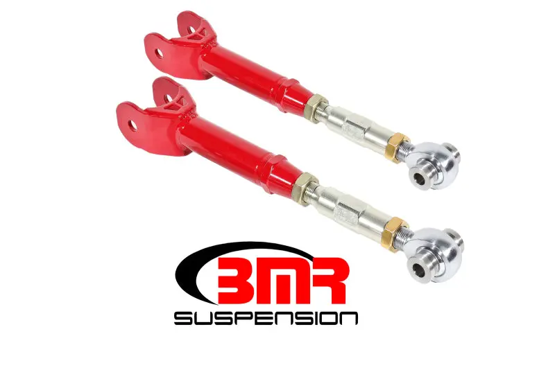 Bmr Suspension 2016-2020 Chevrolet 6Th Gen Camaro Bmr Upper Control Arms On-Car Adj. Rod Ends (Polyurethane) Red 1