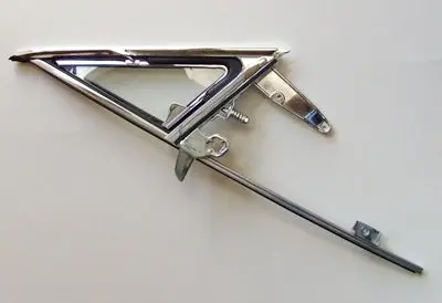 Front Quarter Vent Assembly 1968 Clear Glass Lh 1