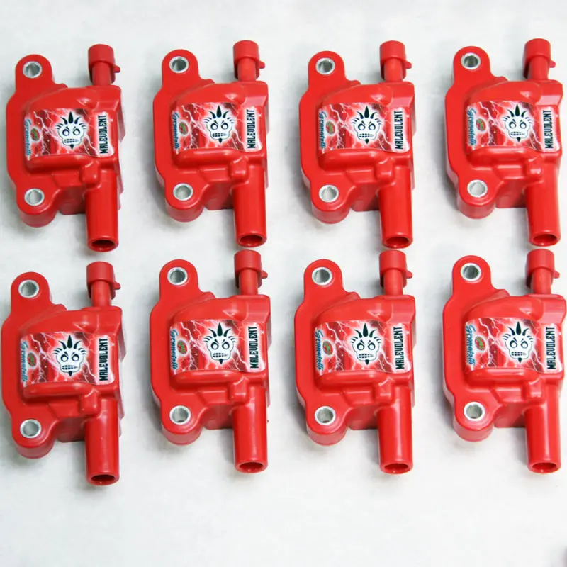 Granatelli Motor Sports 2016-2021 Chevrolet Camaro 6Th Gen Granatelli Gm Lt Malevolent Coil Packs Red (Set Of 8) 1