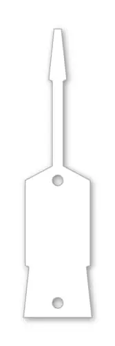 Self-Locking Key Tags - Large 5" × 1-3/16" Arrow-Shaped Key Tags For Efficient Organization In Auto Repair Shops And Car Dealerships - Easy To Write On With Pen Or Marker 1
