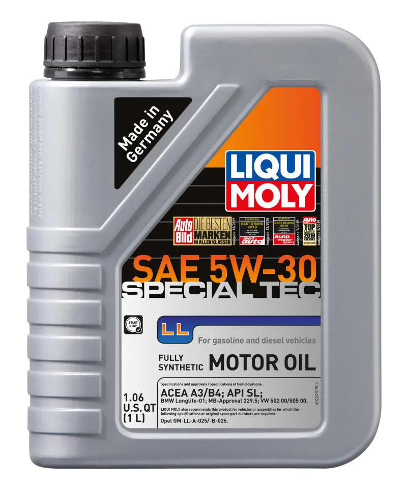 Liqui Moly 1993-2002 Chevrolet Camaro 4Th Gen 1L Special Tec Ll Motor Oil Sae 5W30 1
