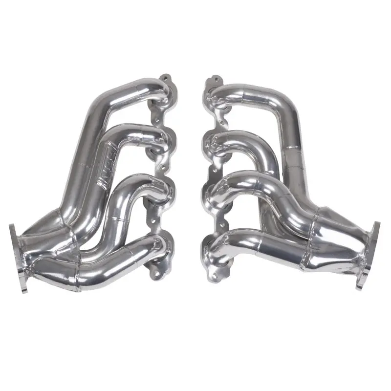 Bbk 2016-2024 Chevrolet Camaro 6Th Gen Ss 6.2L Shorty Tuned Length Exhaust Headers 1-3 4In Silver Ceramic 2