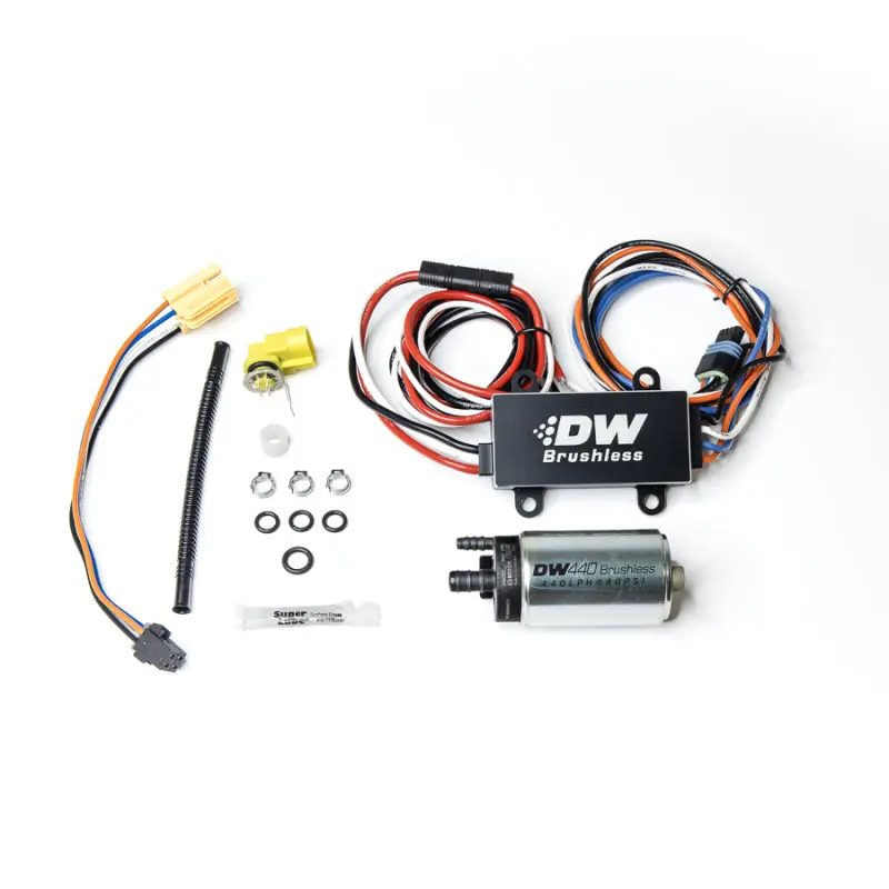 Deatschwerks 2016-2021 Chevrolet Camaro 6Th Gen 16+ 440Lph In-Tank Brushless Fuel Pump W 9-0902 Instl Kit C102 Controller 1