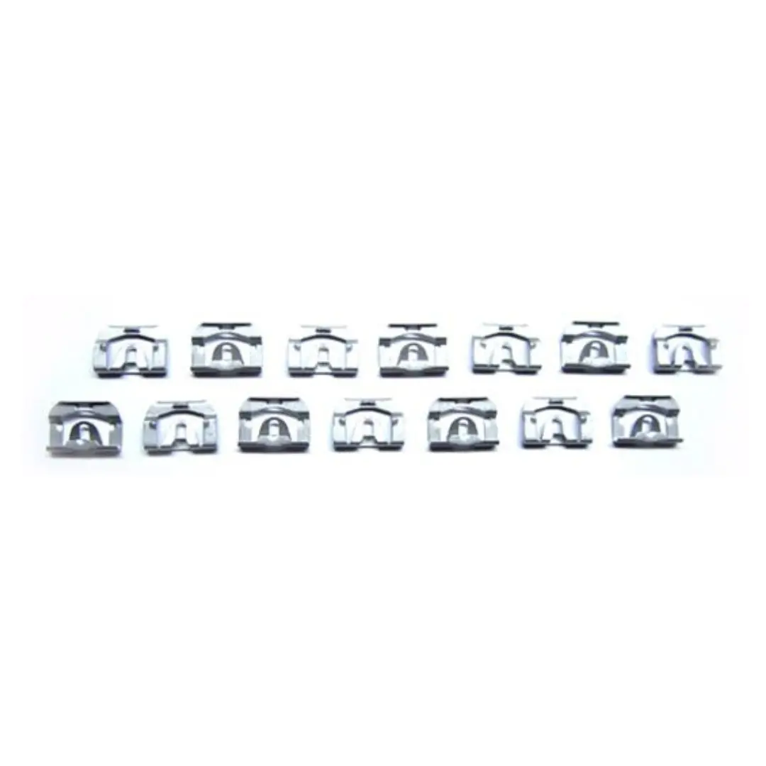 1970-1981 Chevrolet Camaro Front Windshield Molding Clip Kit - Ca 1