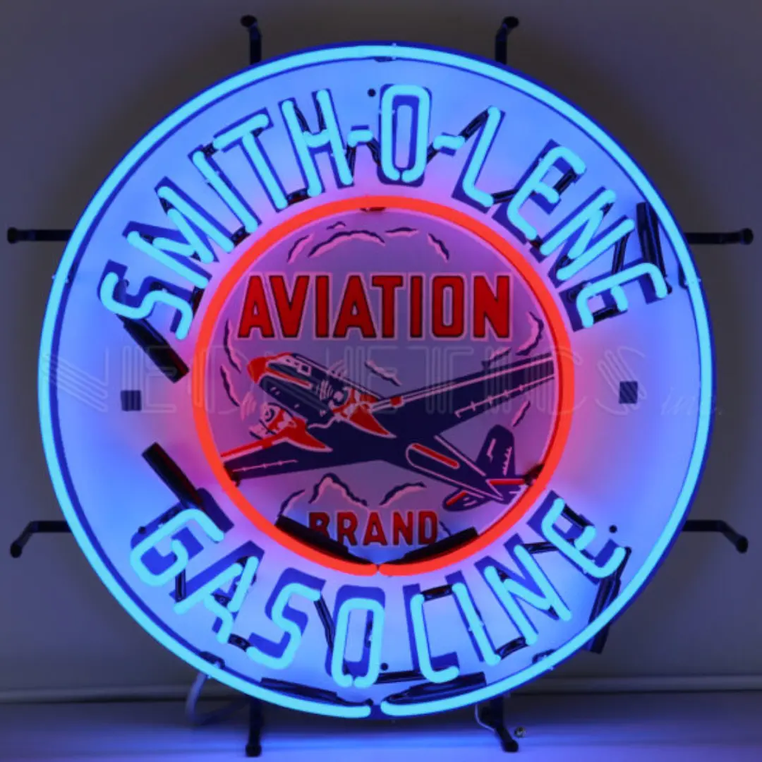 Smith-O-Lene Gasoline Neon Sign 1