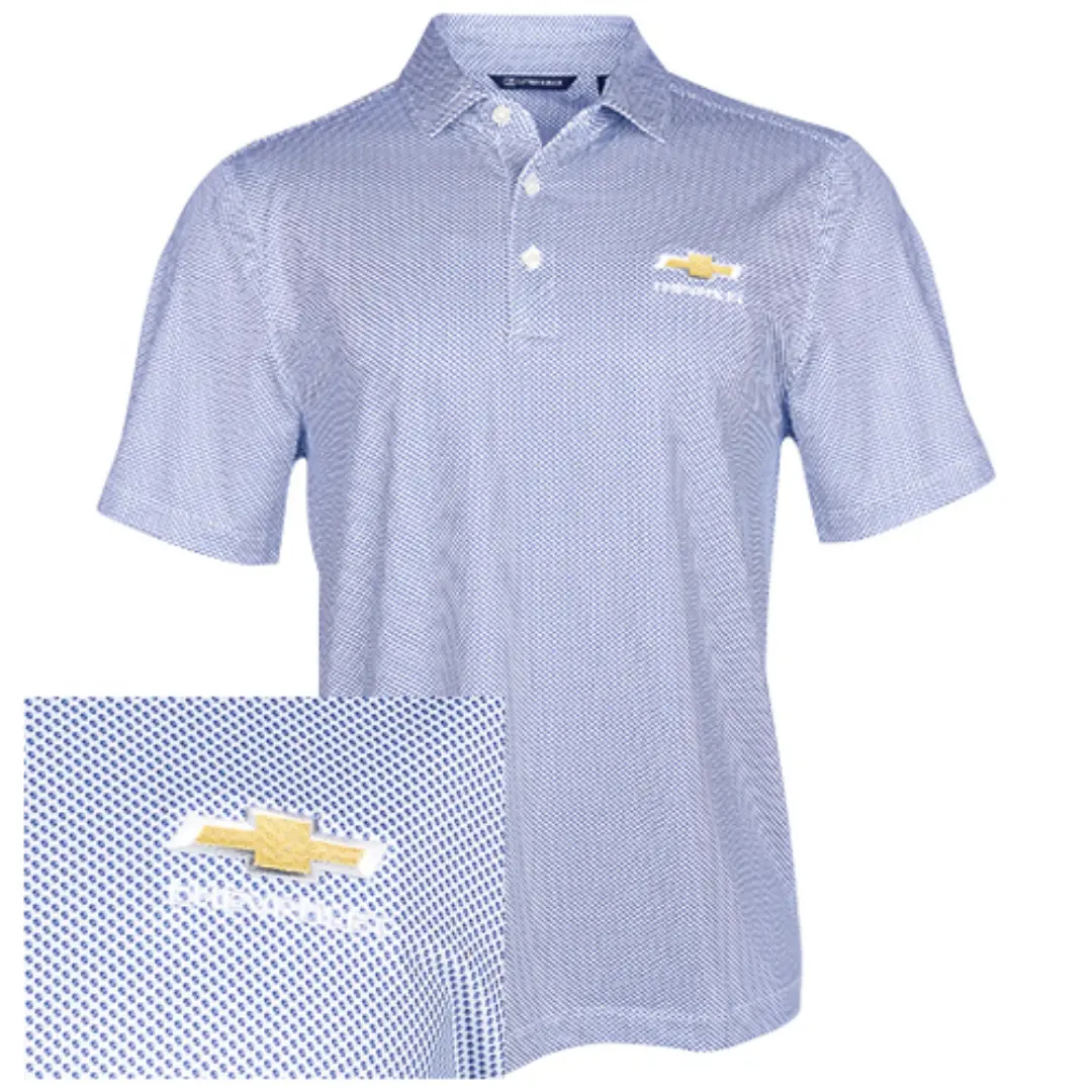 Gold Bowtie Cutter & Buck Recycled Stretch Polo 1