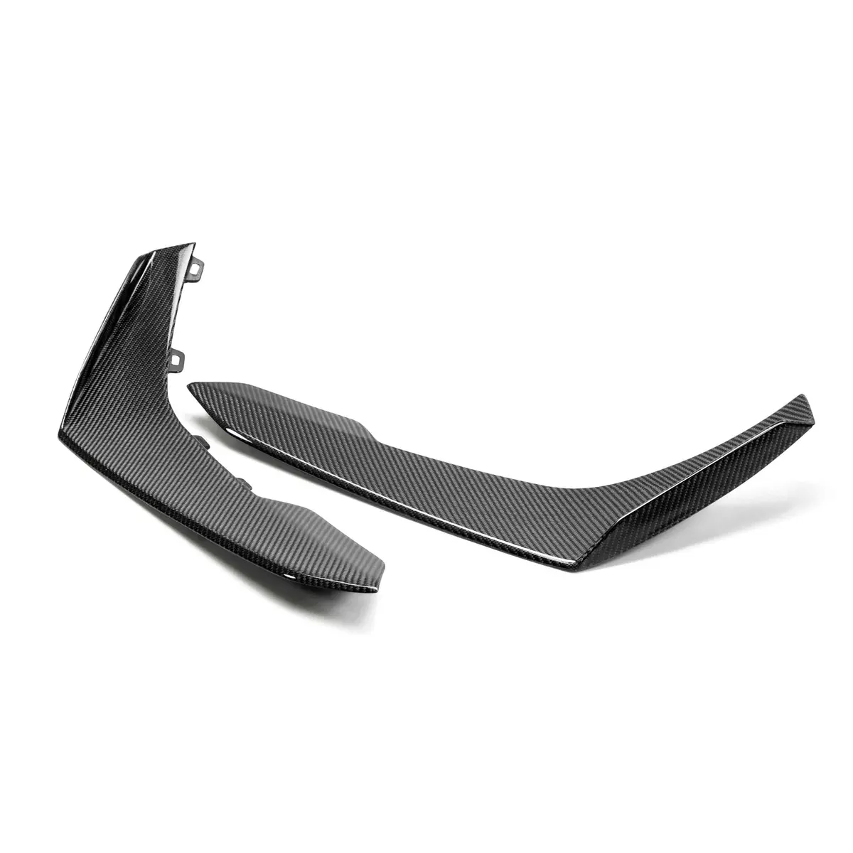 2017-2023 Camaro Zl1 1Le Carbon Fiber Front Bumper Canards (Dive Planes) 1