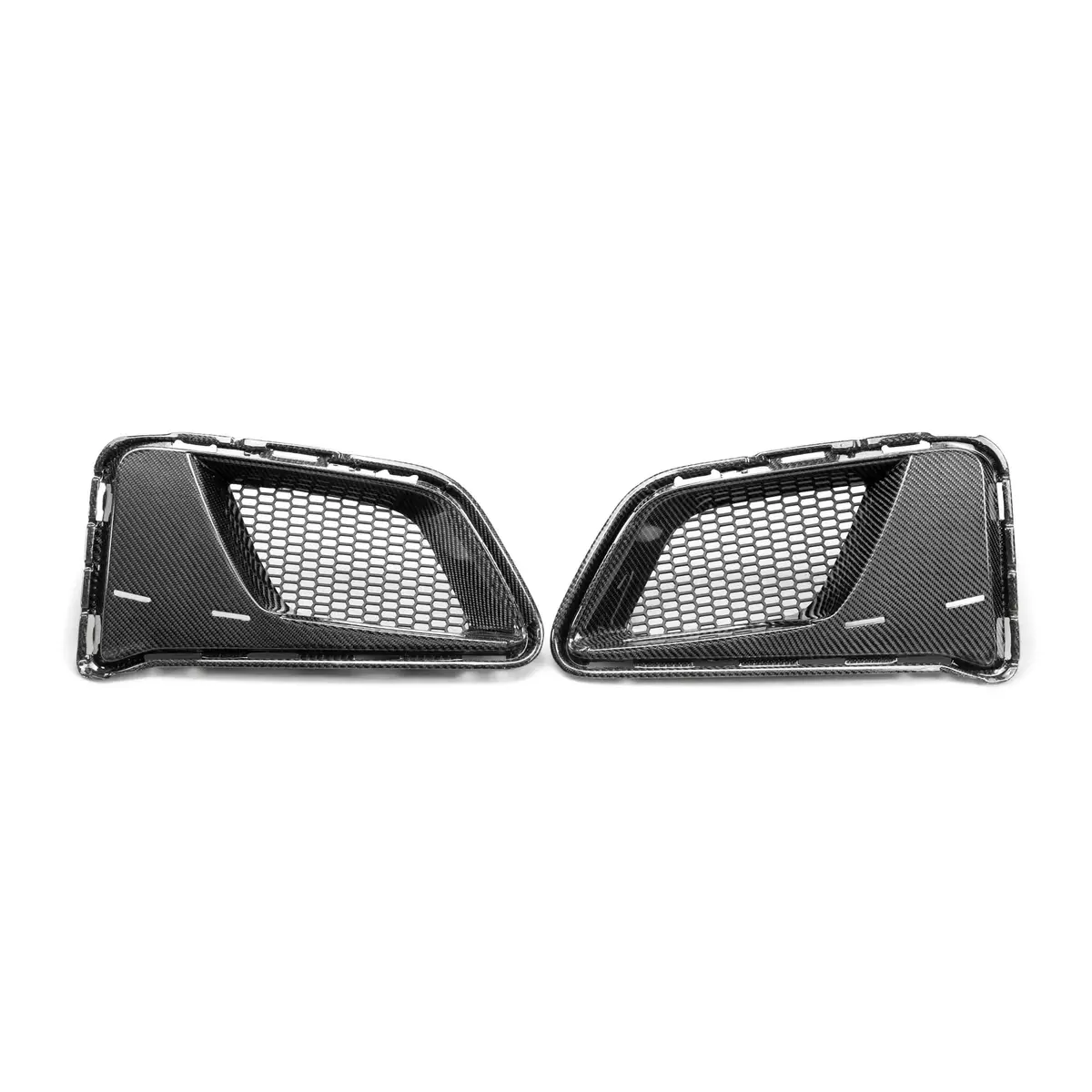 2016-2018 Chevy Camaro Zl1 1Le Track Package Carbon Fiber Bezels Aftermarket Aausa Zl1 Bumper Mold 1