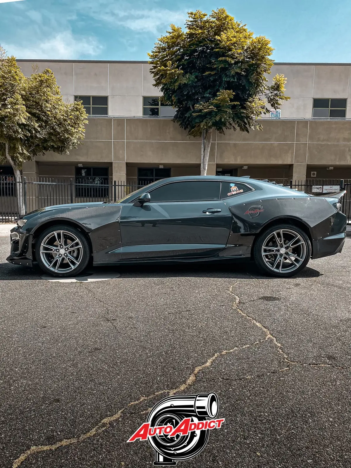 2016-2024 Chevy Camaro Carbon Fiber Wide Body Fenders + Custom Canards Ls / Lt / Rs  / Ss / Zl1 1
