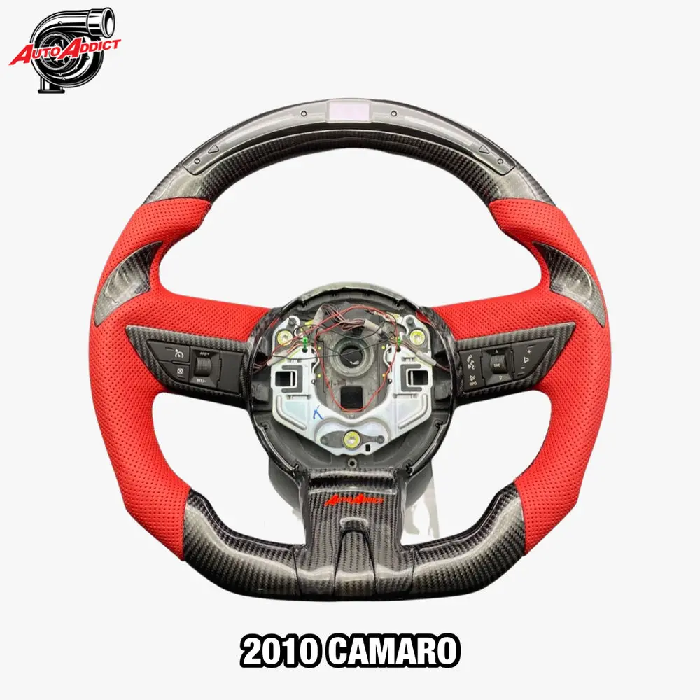 2010-2011 Chevy Camaro Custom Carbon Fiber Steering Wheel 1