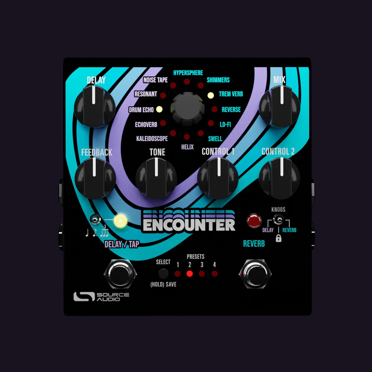 Source Audio Encounter Ambient Delay + Reverb *Free Shipping In The Usa* 1