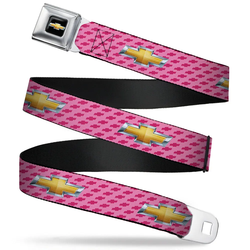 Chevrolet Bowtie Pink Seatbelt Belt 1