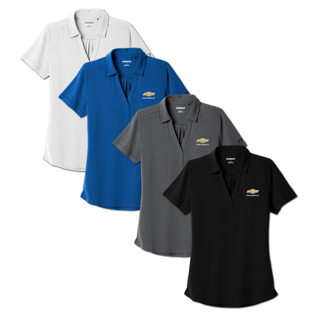 Ladies Chevrolet Gold Bowtie Ogio® Limit Polo 1
