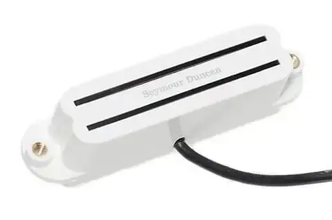 Seymour Duncan Shr-1B Hot Rails For Strat White Bridge Pickup 11205-02-W *Free Shipping In The Usa* 1