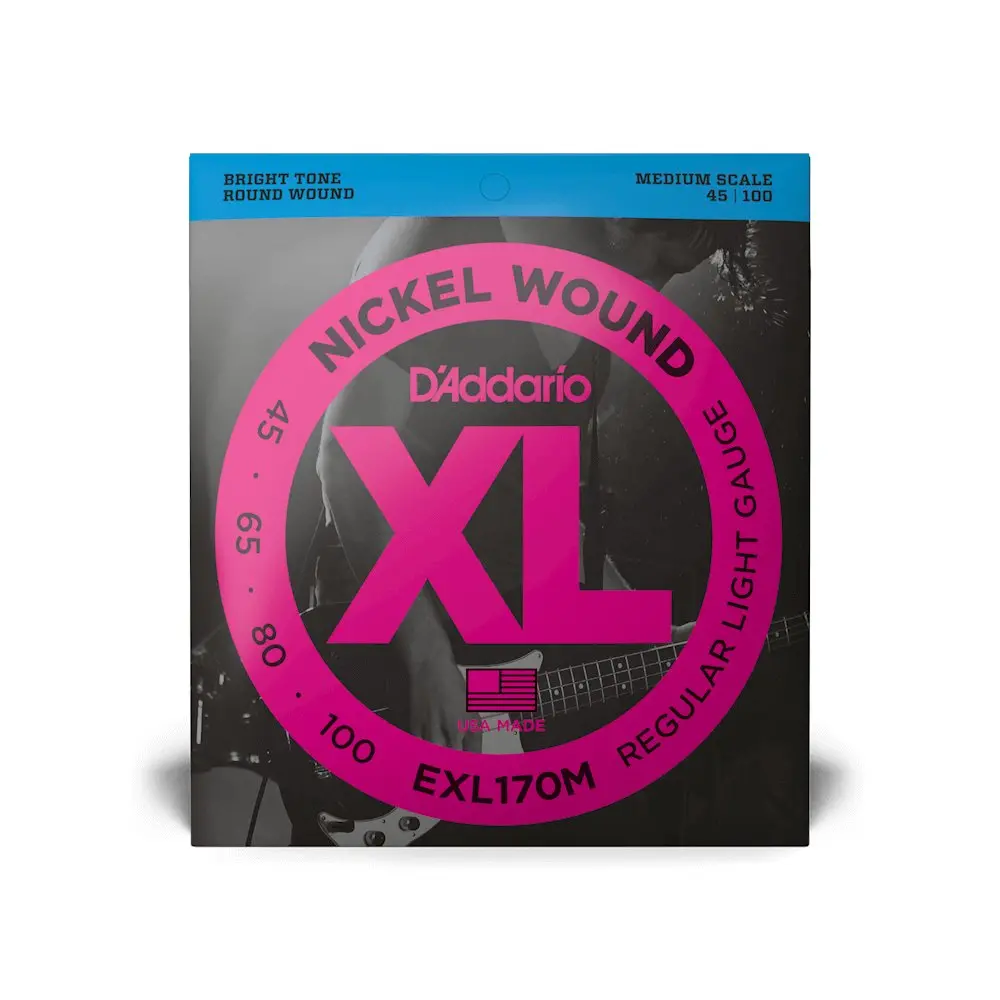 D'addario Exl170m Regular Light Medium Scale Bass Strings 1
