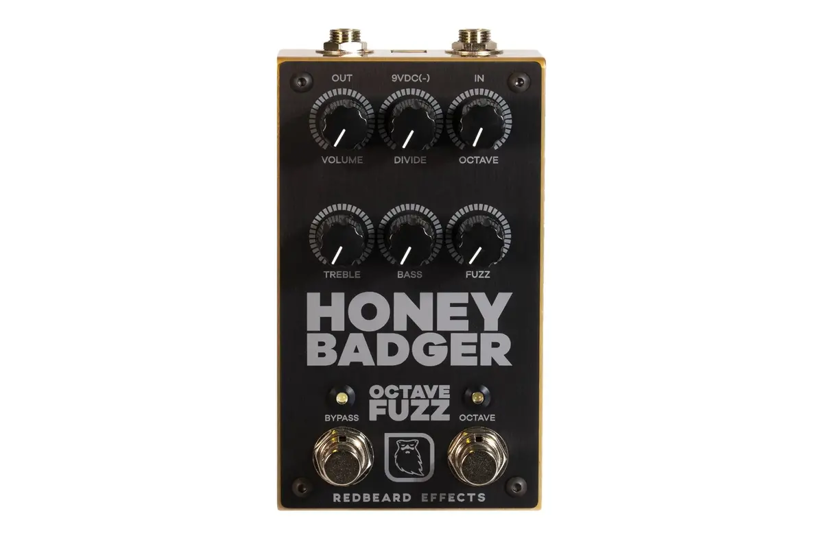Redbeard Effects Honey Badger Octave Fuzz *Free Shipping In The Usa* 1