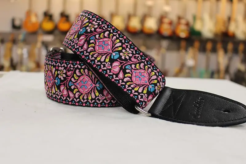 Souldier Hendrix Pink Guitar Strap *Free Shipping In The Usa* 1