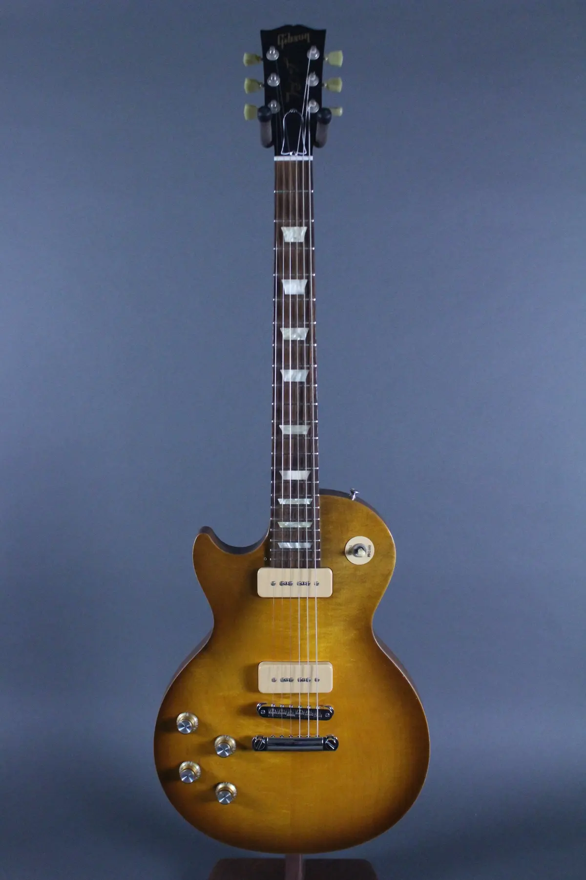2011 Gibson Les Paul 60'S Tribute Honeyburst (Left-Handed) 1