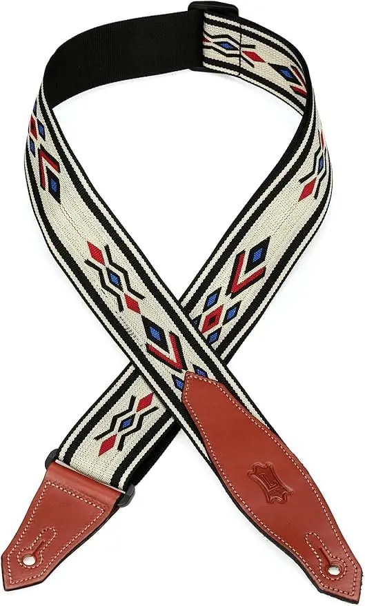 Levy's Tribal Rhythms Series Mssn80 Guitar Strap *Free Shipping In The Usa* 1