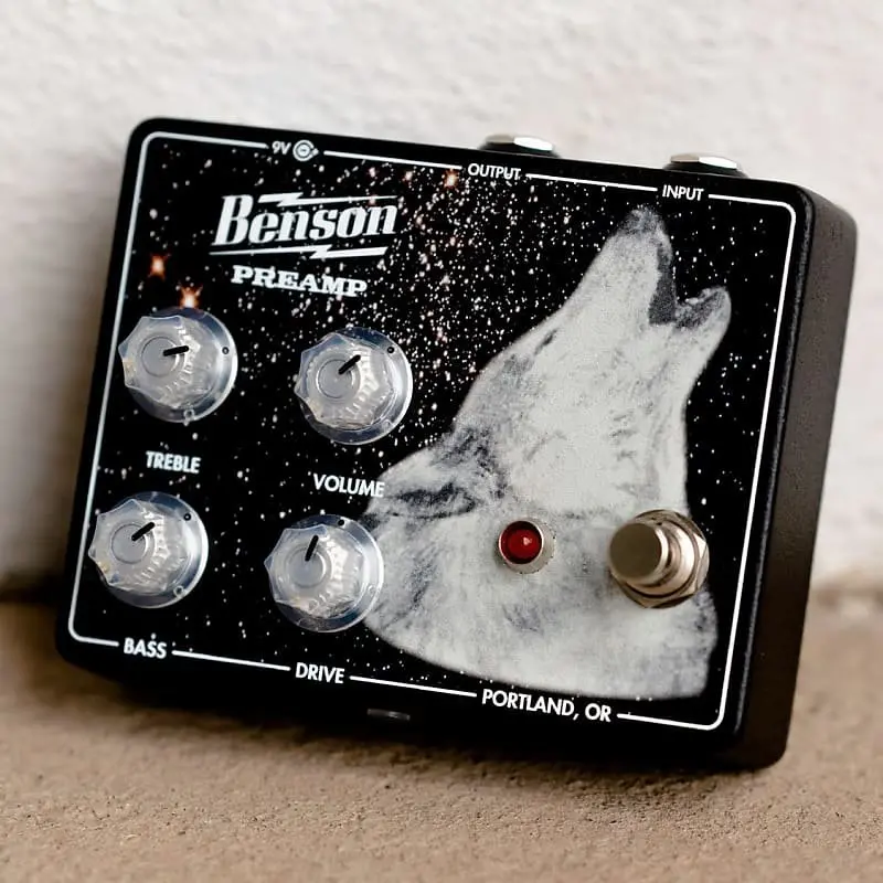 Benson Amps Wolf Shirt Preamp *Free Shipping In The Usa* 1