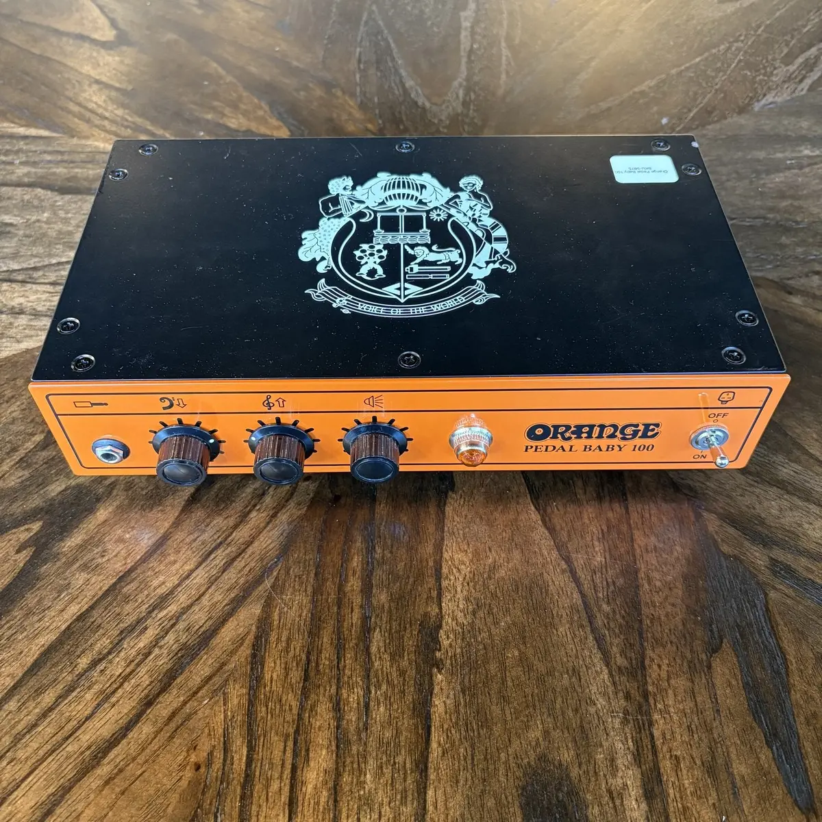Orange Pedal Baby 100 1
