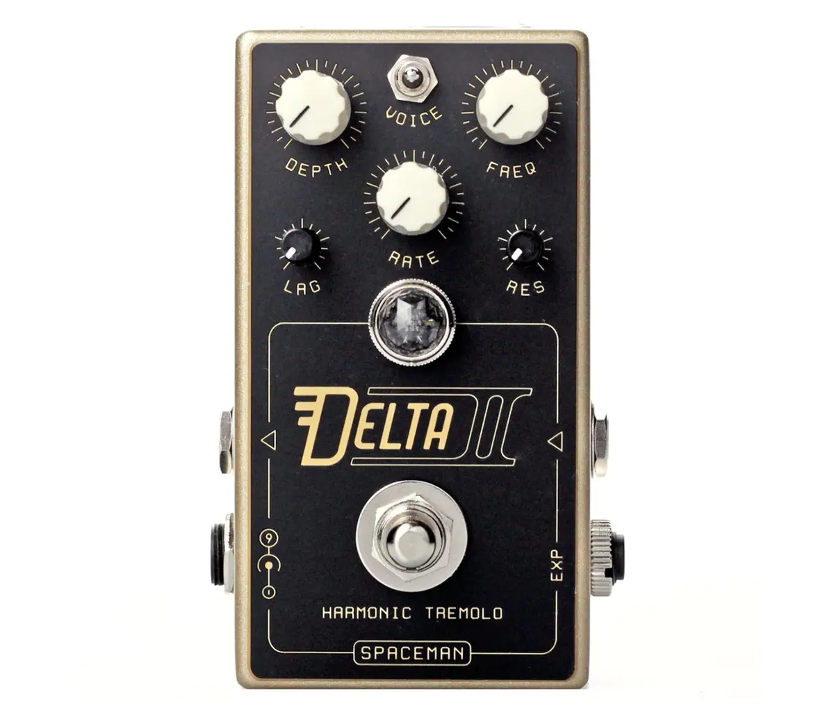 Spaceman Delta Ii Harmonic Tremolo Gold *Free Shipping In The Usa* 1