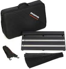 Mono Pedalboard Rail Medium Black And Stealth Club Accessory Case Black Pfx-Pbr-M-Blk-Bdl "Free Shipping In The Usa" 1