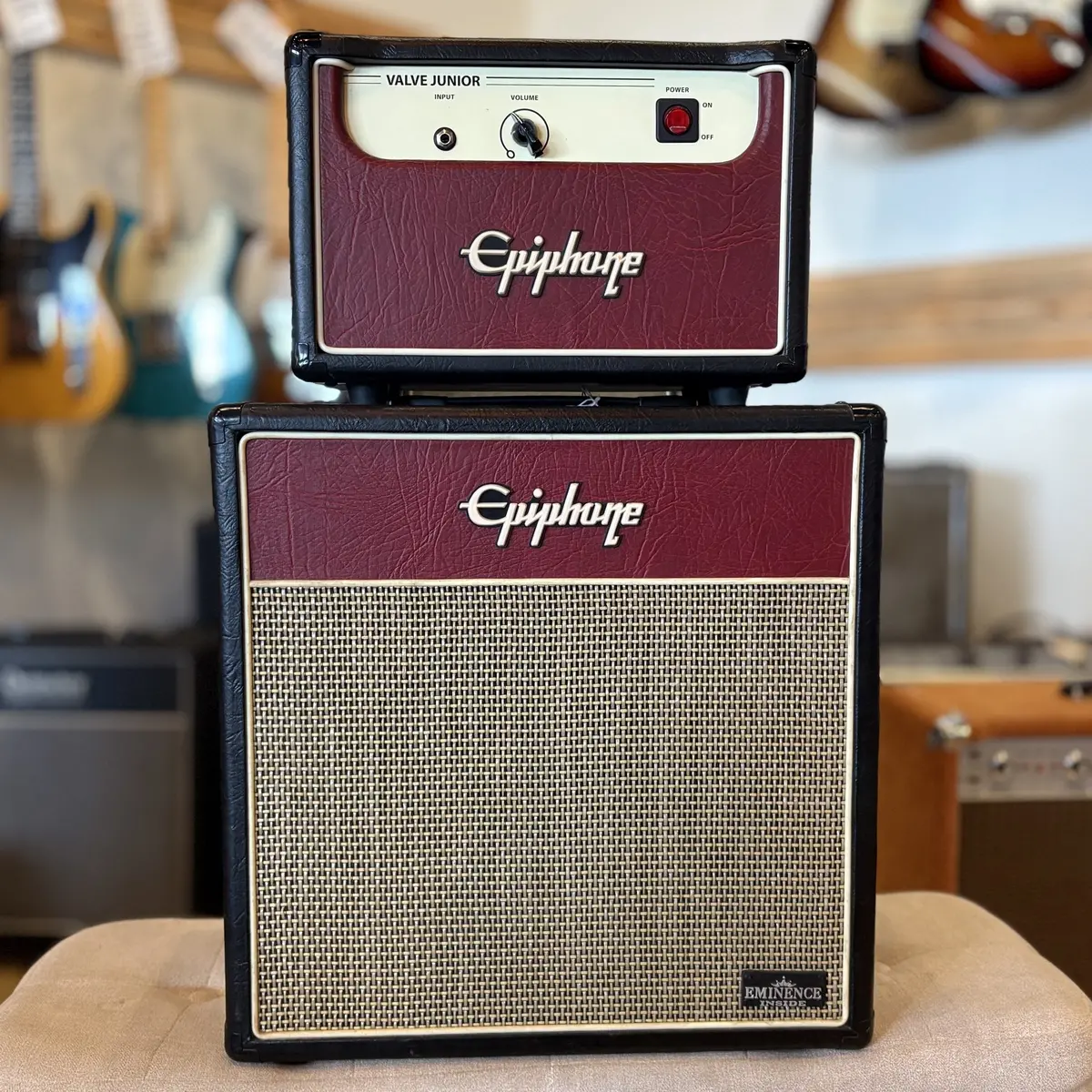 Epiphone Valve Junior Head & 1X12 Cabinet 1