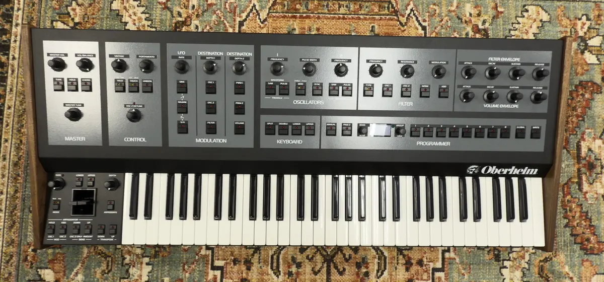 Oberheim Ob-X8 8-Voice Polyphonic Analog Synthesizer W/Dust Cover 1