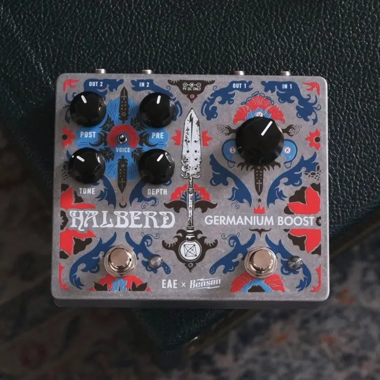 Electronic Audio Experiments X Benson Amps Halberd + Germanium Boost *Free Shipping In The Usa* 1