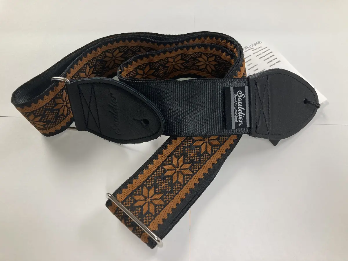 Souldier Straps Poinsettia Brown Black Ends Gs0907bk02bk *Free Shipping In The Us* 1