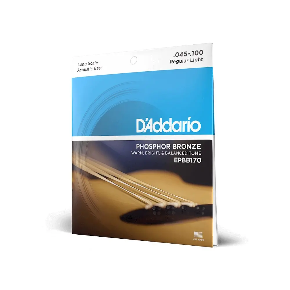 D'addario Epbb170 Regular Light Long Scale Acoustic Bass Strings 1
