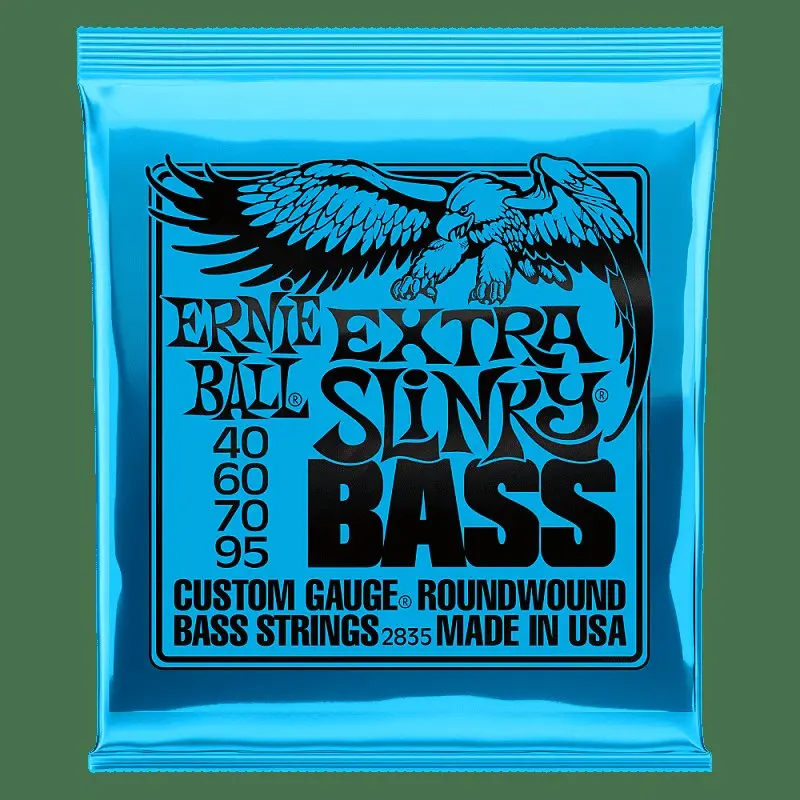 Ernie Ball 2835 Extra Slinky Electric Bass Strings 40-95 Gauge 1