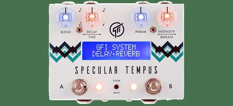 Gfi System Specular Tempus Reverb/Delay *Free Shipping In The Us* 1