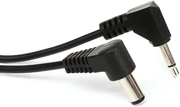 Voodoo Lab Ppmin-R Pedal Power 3.5Mm Right Angle Mini Plug - 18" 1