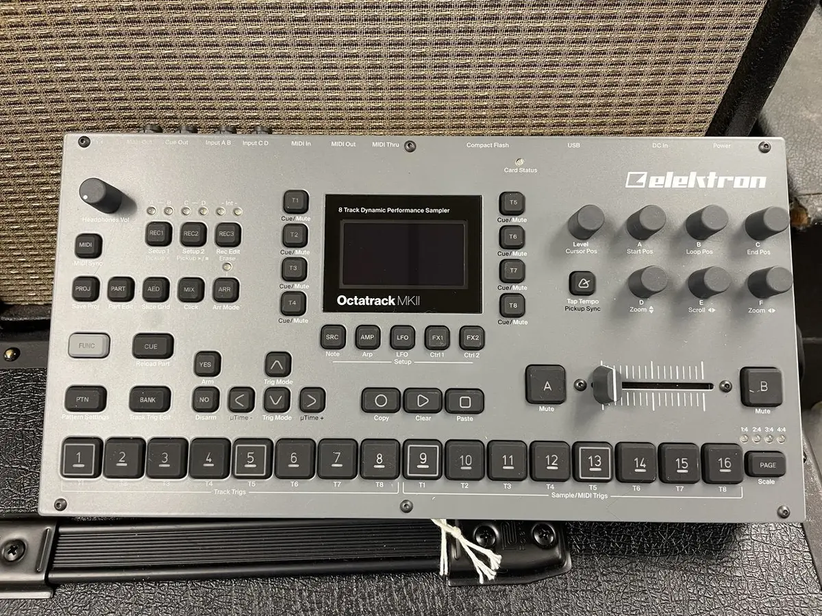 Elektron Octatrack Mkii With Bag, Deck Saver, And Original Box 1