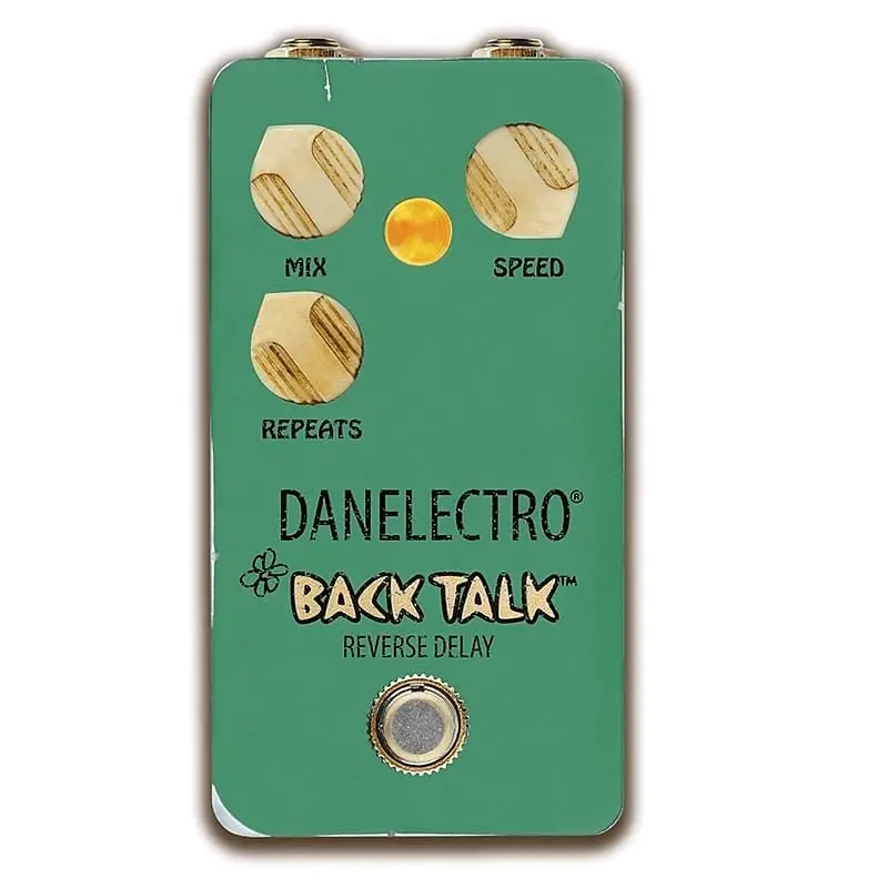 Danelectro Back Talk Reverse Delay Reissue *Free Shipping In The Usa* 1