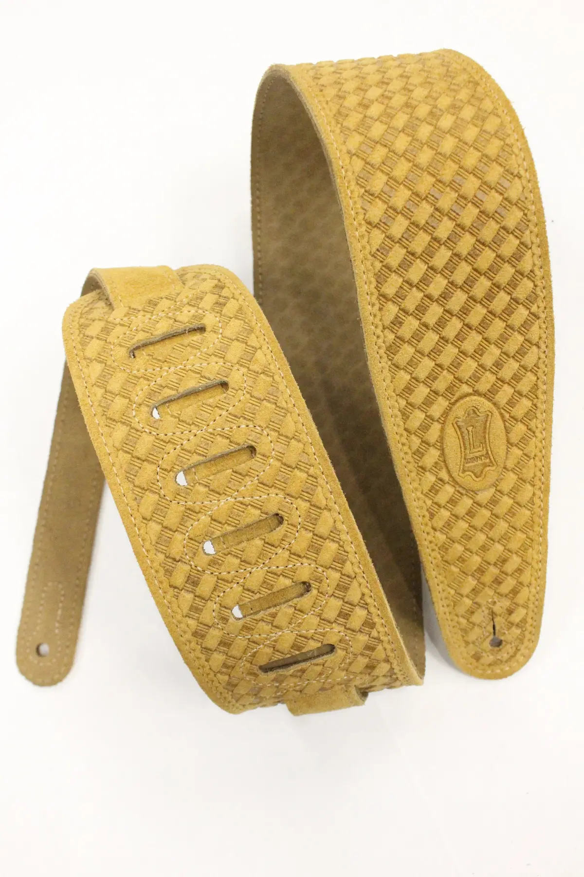 Levy's Pms44t02-Tan 3" Suede Guitar Strap *Free Shipping In The Us* 1