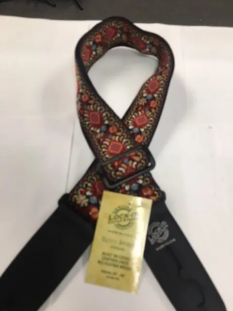 Genuine Lock-It Persian Guitar Strap 1