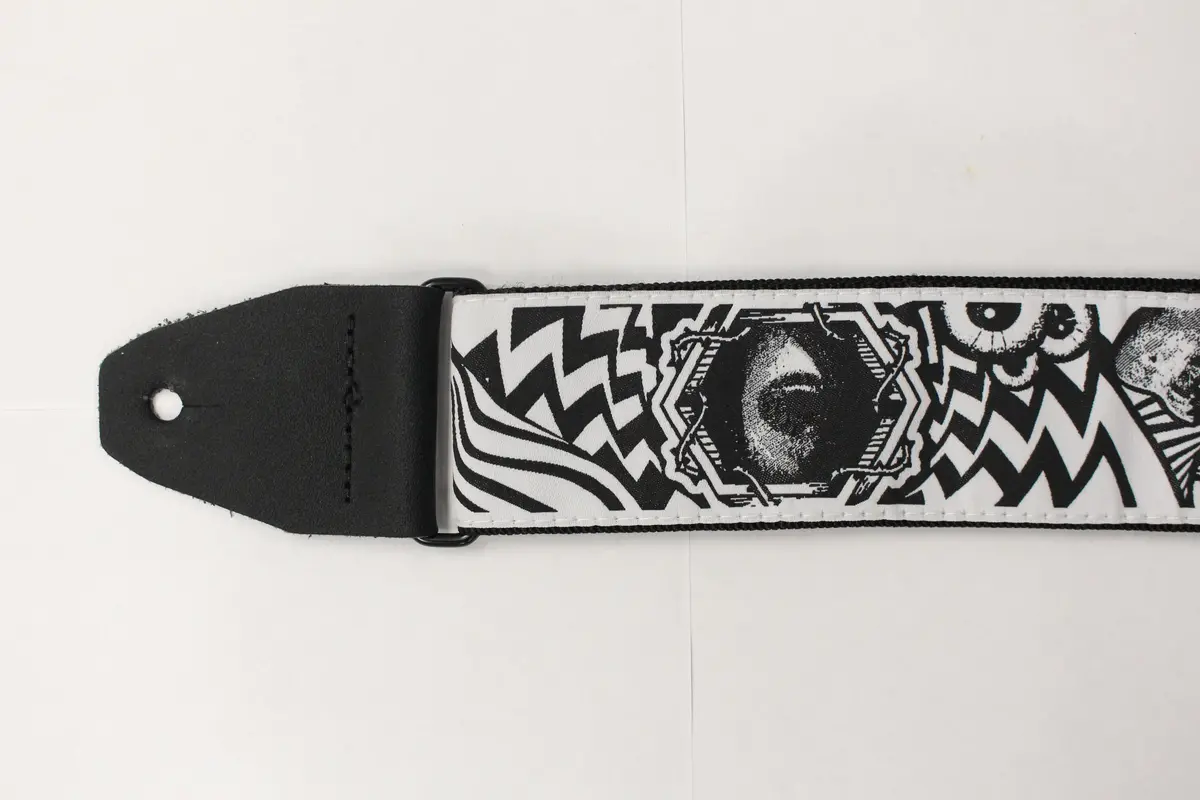 Dunlop Skull Eyeball Pattern Strap 1