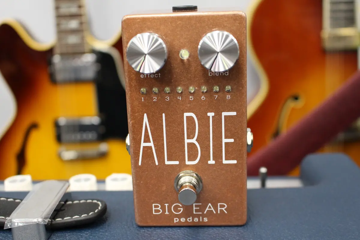 Big Ear Pedals Albie Ambient Modulator  Copper *Free Shipping In The Usa* 1