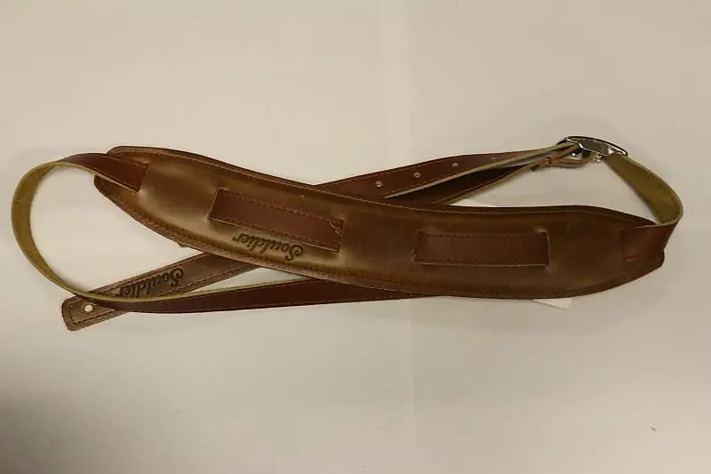 Souldier Plain Saddle Strap Tan Leather Strap / Tan Pad *Free Shipping In The Usa* 1