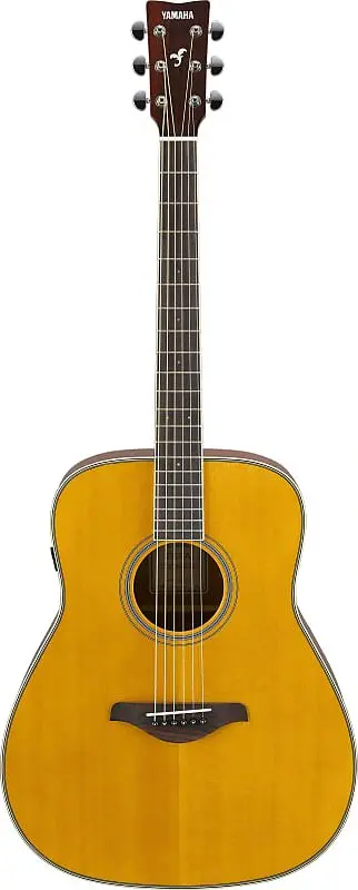 Yamaha Fs-Ta Transacoustic Concert Vintage Tint *Free Shipping In The Usa* 1