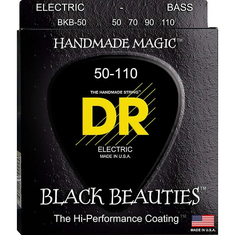 Dr Strings Black Beauty 50-110 Bkb-50 *Free Shipping In The Usa* 1