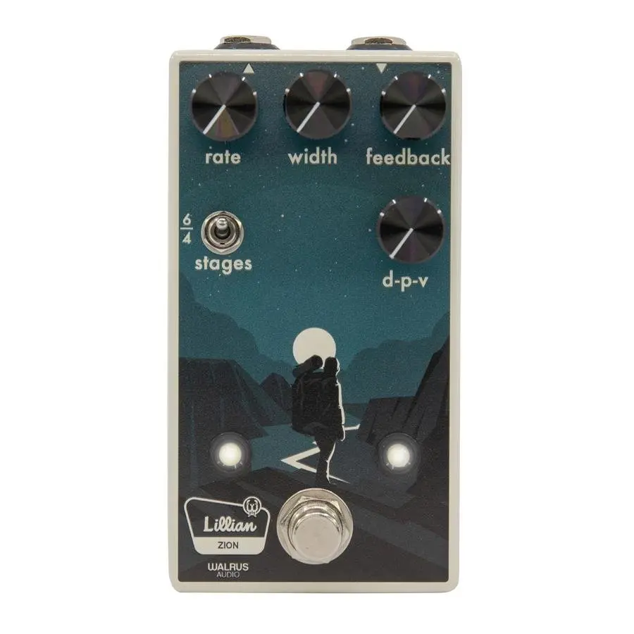 Walrus Audio Lillian Multi-Stage Analog Phaser - National Park Series *Free Shipping In The Usa* 1